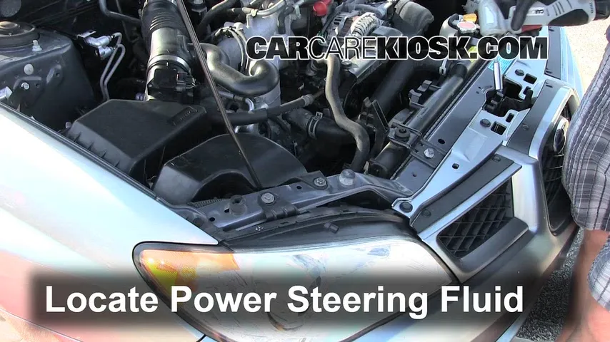 2007 Subaru Impreza 2.5i 2.5L 4 Cyl. Sedan Power Steering Fluid Add Fluid